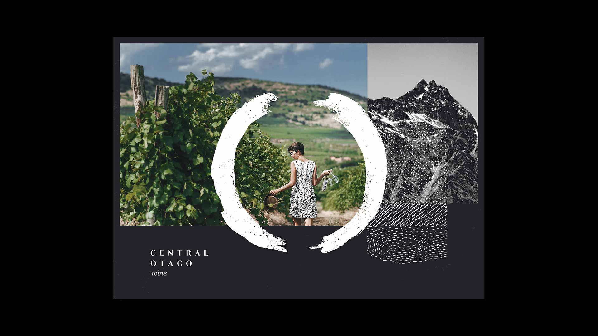Central Otago Wine Poster